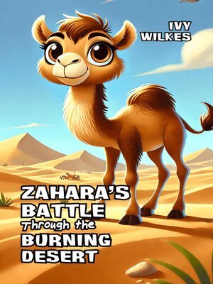 cover image of Zahara's Battle Through the Burning Desert